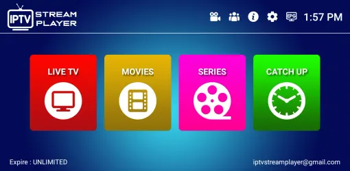 IPTV Stream Player screenshot