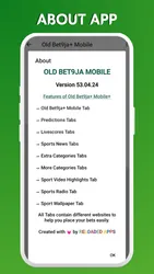 Old Bet9ja Mobile screenshot