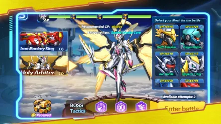 Mecha Storm Robot Battle Game screenshot