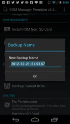 ROM Manager screenshot