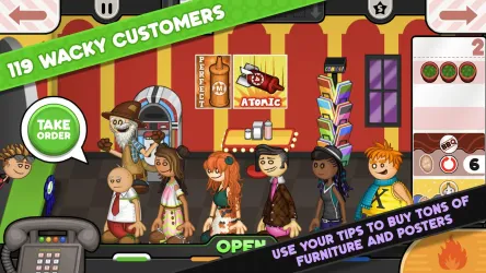 Papa’s Wingeria To Go screenshot