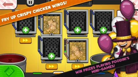 Papa’s Wingeria To Go screenshot