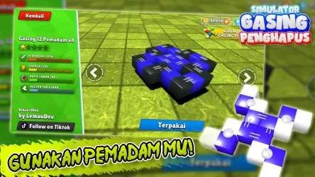 Simulator Gasing Penghapus 3D screenshot