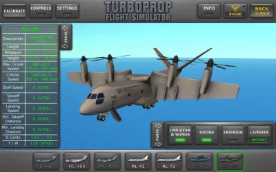 Turboprop Flight Simulator 3D screenshot