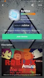 Amino screenshot