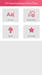100 Samsung Galaxy Fonts Free screenshot