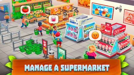 Supermarket Village—Farm Town screenshot