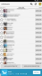 Unfollowers for Instagram screenshot