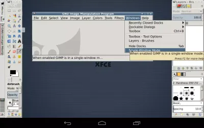 GIMP Inkscape screenshot