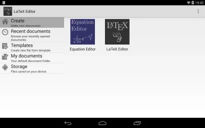 Latex Editor screenshot