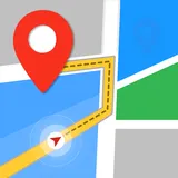 GPS, Maps, Voice Navigation & logo