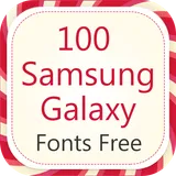 100 Samsung Galaxy Fonts Free logo