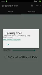 সময় ঘড়ি Bangla Talking Clock screenshot