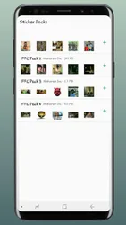 FFC (Fan Fight Club) Stickers for Whatsapp screenshot