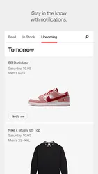Nike SNKRS screenshot