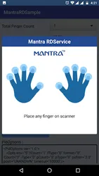 Mantra RD Service screenshot