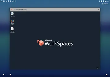 Amazon WorkSpaces screenshot