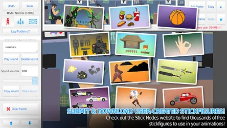 Stick Nodes Pro screenshot