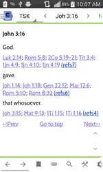 MySword Bible screenshot