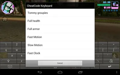 CheatCode Keyboard screenshot