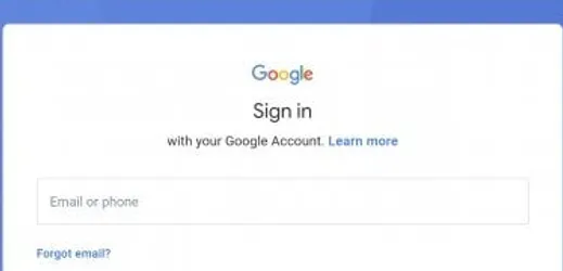 Google Account Manager screenshot
