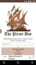 PirateBay screenshot