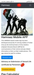 Hamraaz Army screenshot