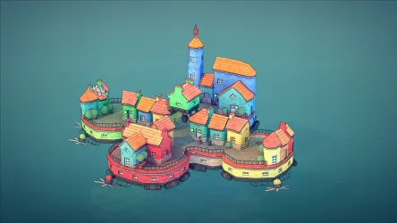 Townscaper screenshot