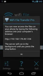 WiFi File Transfer Pro screenshot