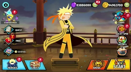 Stickman Ninja Fight screenshot