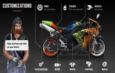 Racing Fever Moto screenshot