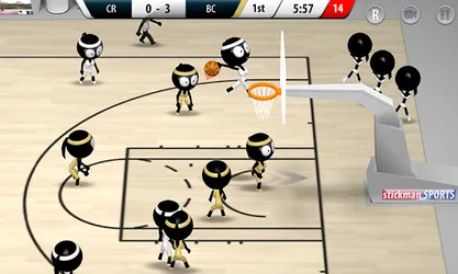 Stickman Basketball 2017 screenshot