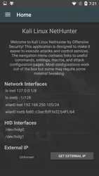 Kali NetHunter screenshot