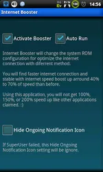Internet Booster (root) screenshot