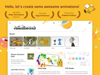 Animation Desk–Cartoon & GIF screenshot