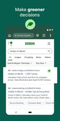Ecosia screenshot