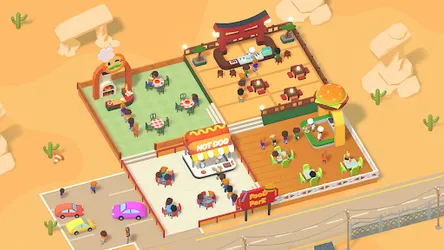Idle Food Park Tycoon screenshot