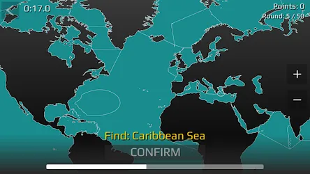 World Map Quiz screenshot