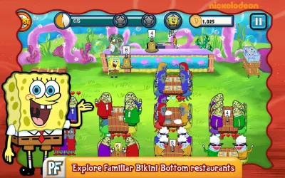 SpongeBob Diner Dash screenshot