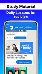 JoshTalks English Speaking App screenshot