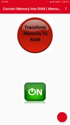 Convert Memory to RAM screenshot