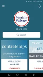 Dictionary - Merriam-Webster screenshot