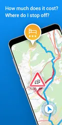 ViaMichelin GPS Route Planner screenshot