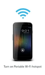 Portable Wi-Fi hotspot screenshot