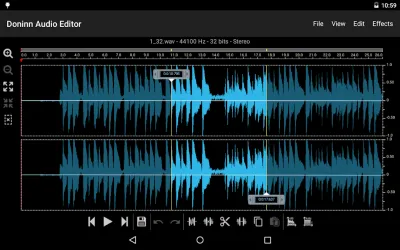 Doninn Audio Editor screenshot