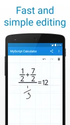 MyScript Calculator screenshot