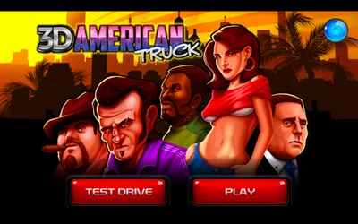 3D American Truck screenshot