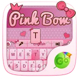 Pink Bow GO Keyboard Theme logo