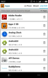 Apps 2 SD (Move app 2 sd) screenshot