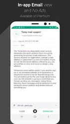 Temp Mail screenshot